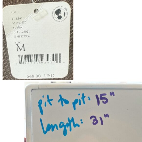 INTIMATELY BY FREE PEOPLE Under It All Sleeveless Brown Mesh Bodysuit Size M - Picture 10 of 10